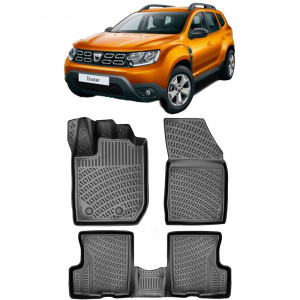 Dacia Duster 4X4 2022- Set Covorase Auto Cauciuc Premium Umbrella accesorii pentru autoturismul tau - masina v149641