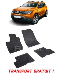 Dacia Duster I, Suv, fabricat din 2010 - 12.2017, set covorase auto dedicate, din cauciuc 100% Premium - Transport Gratuit accesorii pentru autoturismul tau - masina v40219