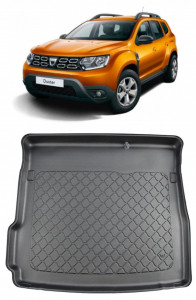 Dacia Duster II Suv din 01.2018 - Prezent, Tavita Pentru Portbagaj Lux Premium Dedicata, 4X2 *2 accesorii pentru autoturismul tau - masina v201479