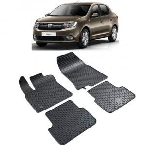 Dacia Logan (2021-prezent) Set 4 covorase auto cauciuc Urban Line accesorii pentru autoturismul tau - masina v241057