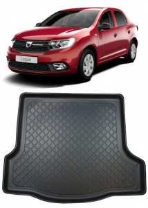 Dacia Logan II Sedan din 03.2013 - 12.2020 *2, Tavita Pentru Portbagaj Lux Premium Dedicata, accesorii pentru autoturismul tau - masina v198213