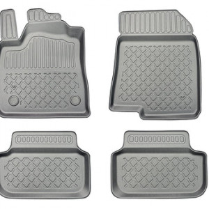 Dacia Sandero III Stepway, Hatchback, Din 01.2021 - Prezent , Set Covorase Auto Tip Tavita Premium 3D, din cauciuc accesorii pentru autoturismul tau - masina v172417