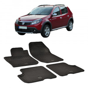 Dacia Sandero Stepway (2008-2012) Set 4 covorase auto cauciuc Urban Line accesorii pentru autoturismul tau - masina v241242