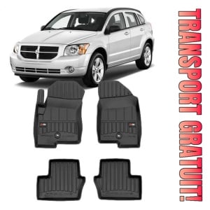 Dodge Caliber, Hatchback, Din 2005 - 12.2011 , Set Covorase Auto Tip Tavita Premium 3D, din cauciuc