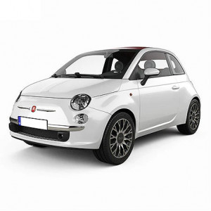 Fiat 500 Din 09.2007 - Prezent, Hatchback , Set Covorase Auto Tip Tavita Premium 3D, din cauciuc accesorii pentru autoturismul tau - masina v168119