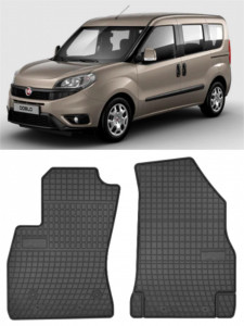 Fiat Doblo II Din 2010 - 06.2022, Van, 2 Locuri , Set Covorase Auto Premium accesorii pentru autoturismul tau - masina v150812
