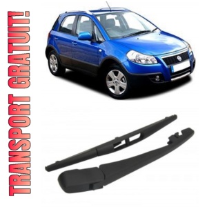 Fiat Sedici Brat stergator pentru luneta spate cu lamela 260 mm, compatibil cu Fiat Sedici Hatchback fabricat intre 2006-2014, calitate extra