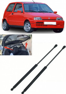 Fiat Seicento Set 2 amortizoare pentru portbagaj / haion Krosno compatibil cu Fiat Seicento Hatchback fabricat intre 1997-2010 accesorii pentru autoturismul tau - masina v88269