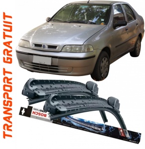 Fiat Siena Set 2 stergatoare parbriz Bosch Bosch Aerotwin compatibile cu Fiat Siena 2006-2010 (57.5 cm / 40 cm) accesorii pentru autoturismul tau - masina v133132