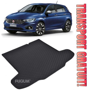 Fiat Tipo Tavita pentru portbagaj din cauciuc, compatibila Fiat Tipo fabricatie 01.2016 - prezent, caroserie sedan