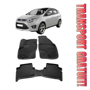 Ford C-Max (2003-2010) Set covorase auto cauciuc G.Modern Line 3D