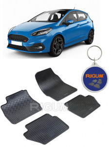 Ford Fiesta VI, Hatchback, fabricat din 10.2008 - 06.2017, set covorase auto dedicate, din cauciuc 100% Premium accesorii pentru autoturismul tau - masina v158371