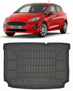 Ford FiestaVIIHatchback din 07.2017 - Prezent, Tavita Pentru Portbagaj Lux Premium Dedicata, Portbagaj Inferior *2 accesorii pentru autoturismul tau - masina v198219