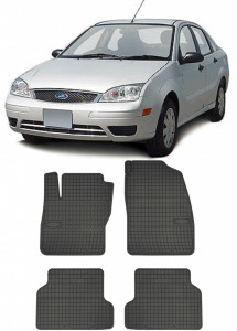 Ford Focus II Din 2004 - 02.2011, Sedan , Set Covorase Auto Premium accesorii pentru autoturismul tau - masina v151737