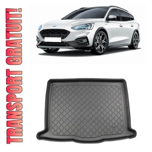 Ford Focus IV ActIVe Suv din 09.2018 - Prezent, Tavita Pentru Portbagaj Lux Premium Dedicata, Portbagaj Inferior Roata Rezerva Ingusta *1