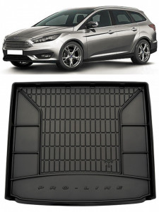 Ford Focus IV Combi din 09.2018 - Prezent, Tavita Pentru Portbagaj Lux Premium Dedicata, Portbagaj Superior *4 accesorii pentru autoturismul tau - masina v190869