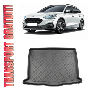 Ford Focus IV Hatchback din 09.2018 - Prezent, Tavita Pentru Portbagaj Lux Premium Dedicata, Portbagaj Inferior Roata Rezerva Ingusta *2