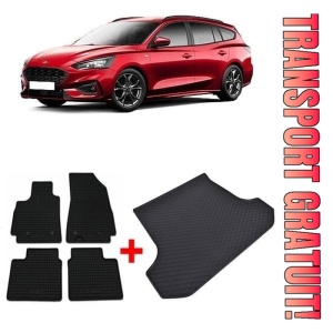 Ford Focus IV Mhev din 07.2020 - Prezent Combi *1 , Set Covorase + tavita portbagaj auto