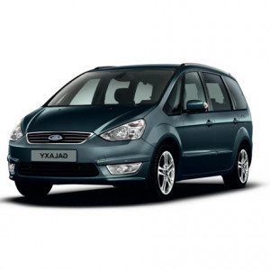 Ford Galaxy II Din 2010 - 2015, Van, Facelift , Set Covorase Auto Tip Tavita Premium 3D, din cauciuc accesorii pentru autoturismul tau - masina v166956