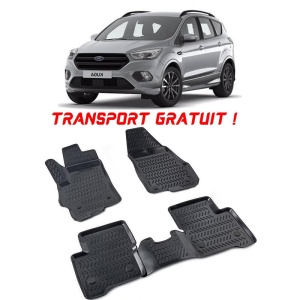 Ford Kuga II (C520) 2012-2019 Set 4 covorase auto din cauciuc tip tavita premium line 3D - Transport Gratuit! accesorii pentru autoturismul tau - masina v49113