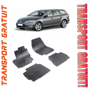Ford Mondeo IV, Combi, fabricat din 09.2007 - 12.2014, set covorase auto dedicate, din cauciuc 100% Premium