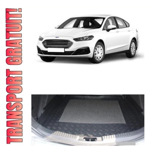 Ford Mondeo IV Hatchback din 09.2007 - 12.2014, Tavita Pentru Portbagaj Lux Premium Dedicata, Roata Rezerva Normala *1