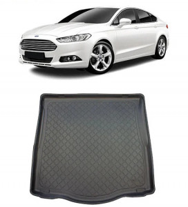 Ford Mondeo V Hatchback din 01.2015 - Prezent, Tavita Pentru Portbagaj Lux Premium Dedicata, Roata Rezerva Normala *2 accesorii pentru autoturismul tau - masina v201394