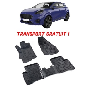 Ford Puma 2019- Set 4 covorase auto din cauciuc tip tavita premium line 3D - Transport Gratuit! accesorii pentru autoturismul tau - masina v49099