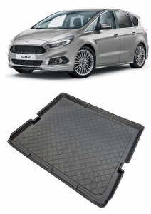 Ford S-Max I Van din 05.2006 - 08.2015 *1, Tavita Pentru Portbagaj Lux Premium Dedicata, accesorii pentru autoturismul tau - masina v201922