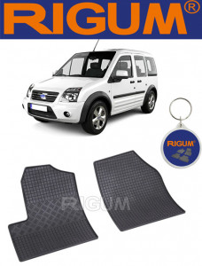 Ford Tourneo Connect I, Van, fabricat din 2002 - 2013, 2 Locuri, set covorase auto dedicate, din cauciuc 100% Premium accesorii pentru autoturismul tau - masina v159200