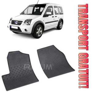 Ford Tourneo Connect I, Van, fabricat din 2002 - 2013, 2 Locuri, set covorase auto dedicate, din cauciuc 100% Premium