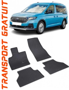 Ford Tourneo Connect III fabricat din 05.2022 - Prezent, Van, 5 Usi, set covorase auto dedicate, din cauciuc 100% Premium accesorii pentru autoturismul tau - masina v150130