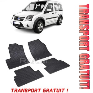 Ford Tourneo Connect III, Van, fabricat din 2019 - Prezent, 2 Locuri, set covorase auto dedicate, din cauciuc 100% Premium - Transport Gratuit