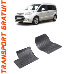 Ford Tourneo Connect III, Van, fabricat din 2019 - Prezent, 2 Locuri, set covorase auto dedicate, din cauciuc 100% Premium accesorii pentru autoturismul tau - masina v156108