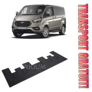 Ford Tourneo Custom, Van, fabricat din 02.2018 - Prezent, Rand 3, set covorase auto dedicate, din cauciuc 100% Premium