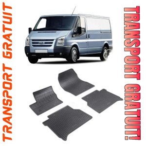 Ford Transit Connect III, Van, fabricat din 01.2019 - Prezent, 5 Locuri, set covorase auto dedicate, din cauciuc 100% Premium