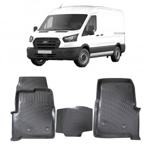 Ford Transit Courier (Fata) 2014-2025 Set Covorase Auto Cauciuc Premium Umbrella
