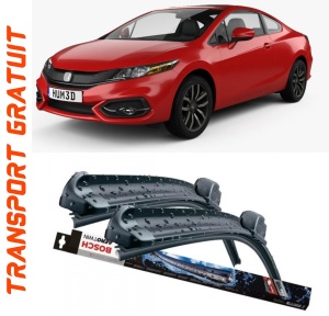 Honda Civic Ix Tourer Set 2 stergatoare parbriz Bosch Bosch Aerotwin 60 cm/53 cm compatibile cu Honda Civic Ix Tourer (Fk) din 2014-2016 (60 cm / 53 cm) accesorii pentru autoturismul tau - masina v127459