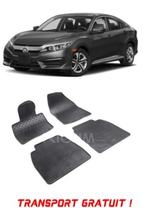 Honda CIVIc VIII, Hatchback, fabricat din 2006 - 2012, set covorase auto dedicate, din cauciuc 100% Premium - Transport Gratuit accesorii pentru autoturismul tau - masina v39438