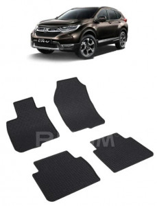 Honda Cr-V V, Suv, fabricat din 10.2018 - Prezent, set covorase auto dedicate, din cauciuc 100% Premium accesorii pentru autoturismul tau - masina v155849