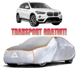 Husa Prelata Antigrindina Auto BMW Seria X1 Van (F48) din 2015-2022, Protectie auto contra intemperiilor la grindina, Waterproof, 4x Stickere auto BMW