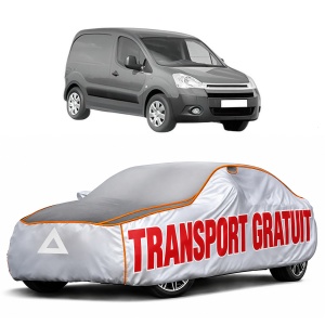 Husa Prelata Antigrindina Auto CITROEN BERLINGO Box Body/MPV (B9) din 2008-2021, Protectie auto contra intemperiilor la grindina, Waterproof, 4x Stickere auto CITROEN