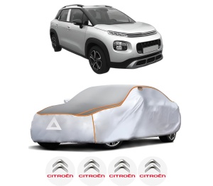 Husa Prelata Antigrindina Auto CITROEN C3 AIRCROSS II (2R_, 2C_) din 2017-2020, Protectie auto contra intemperiilor la grindina, Waterproof, 4x Stickere auto CITROEN - Img 2