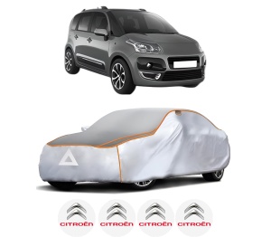 Husa Prelata Antigrindina Auto CITROEN C3 PICASSO (SH_) din 2008-2017, Protectie auto contra intemperiilor la grindina, Waterproof, 4x Stickere auto CITROEN - Img 2