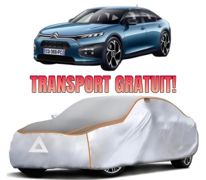 Husa Prelata Antigrindina Auto CITROEN C5 X (ND_, NC_) din 2021-2023, Protectie auto contra intemperiilor la grindina, Waterproof, 4x Stickere auto CITROEN