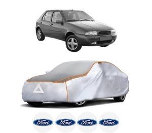 Husa Prelata Antigrindina Auto FORD FIESTA Box Body/MPV (J5_, J3_) din 1996-2003, Protectie auto contra intemperiilor la grindina, Waterproof, 4x Stickere auto FORD - Img 2