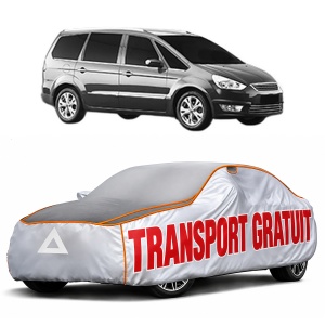 Husa Prelata Antigrindina Auto FORD GALAXY MK II VAN (WA6) din 2006-2015, Protectie auto contra intemperiilor la grindina, Waterproof, 4x Stickere auto FORD