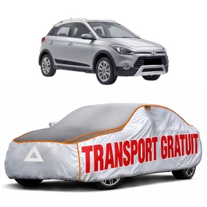 Husa Prelata Antigrindina Auto HYUNDAI i20 ACTIVE (IB, GB) din 2015-2018, Protectie auto contra intemperiilor la grindina, Waterproof, 4x Stickere auto HYUNDAI