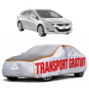 Husa Prelata Antigrindina Auto HYUNDAI i40 I CW (VF) din 2011-2019, Protectie auto contra intemperiilor la grindina, Waterproof, 4x Stickere auto HYUNDAI
