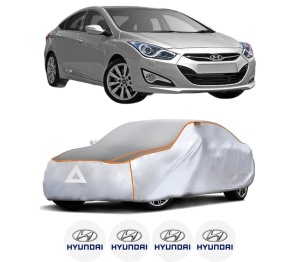 Husa Prelata Antigrindina Auto HYUNDAI i40 I (VF) din 2012-2019, Protectie auto contra intemperiilor la grindina, Waterproof, 4x Stickere auto HYUNDAI - Img 2